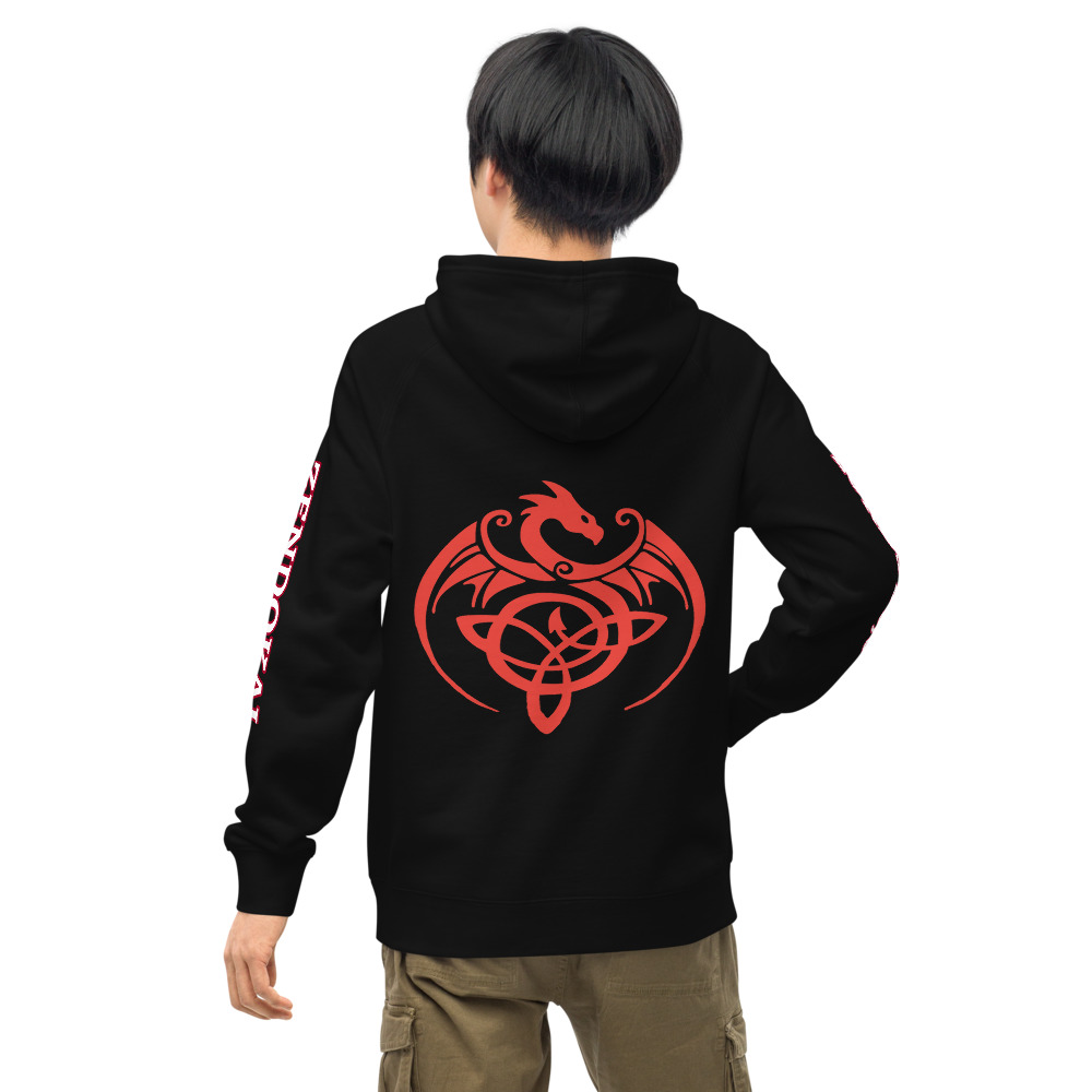 Pullover Hoodie - Black - Image 5