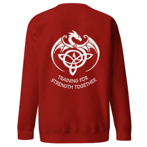 Gym Sweater - Red