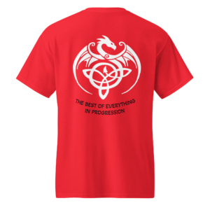 Martial Arts Gym T-Shirt - Red