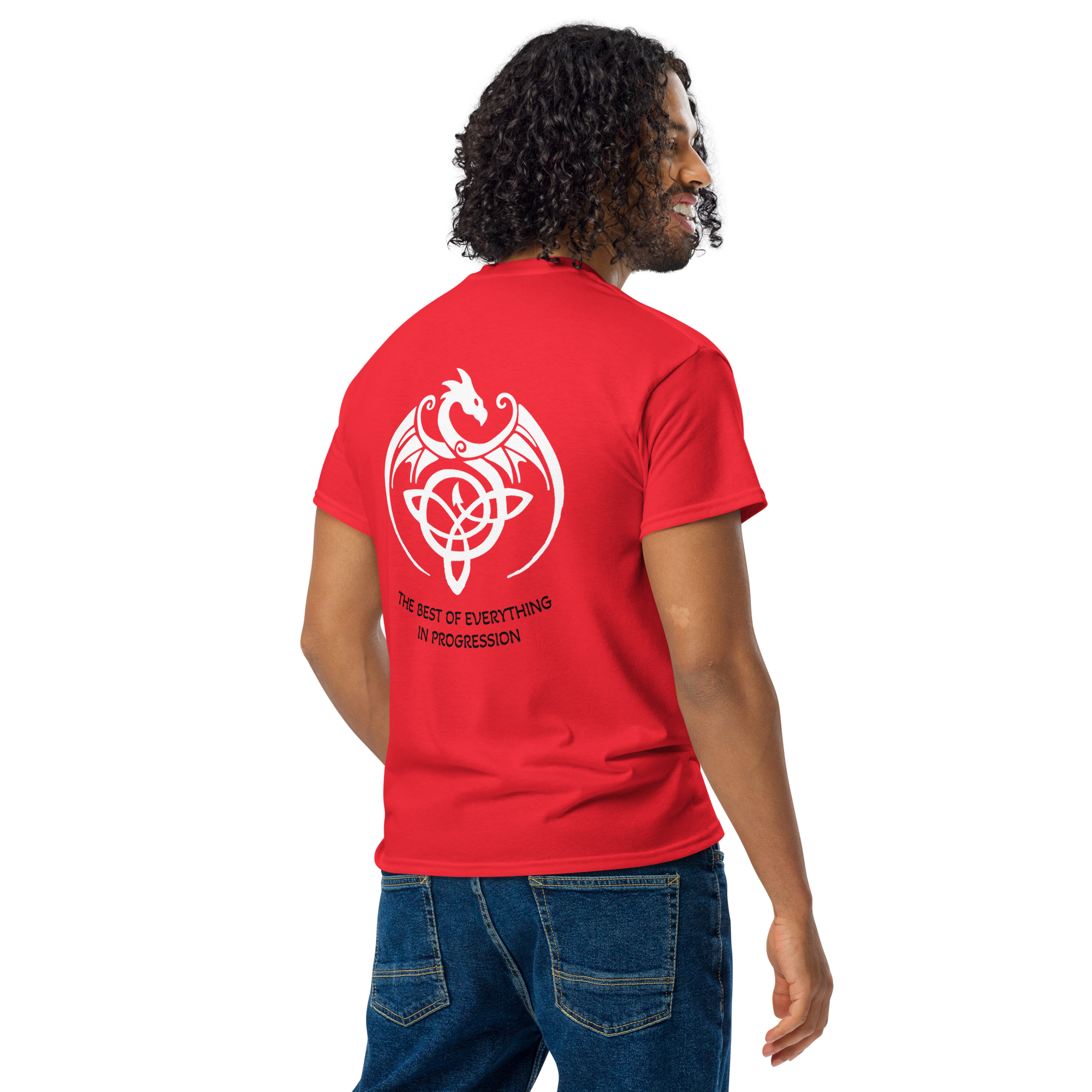 Martial Arts Gym T-Shirt - Red - Image 6