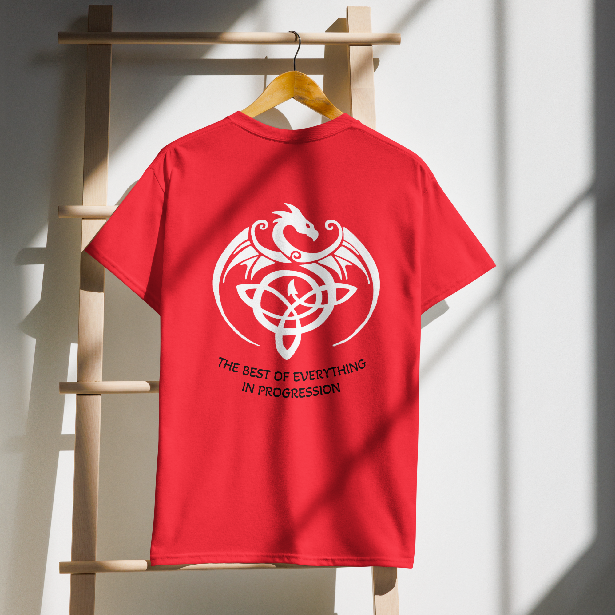Martial Arts Gym T-Shirt - Red - Image 7